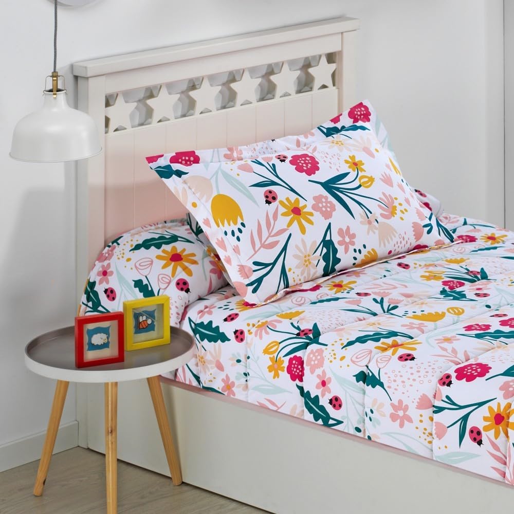 Edredón Ajustable Cama Nido, Litera, Cama 90 y Cama 105 Infantil y Juvenil Color Color M Talla Cama 90