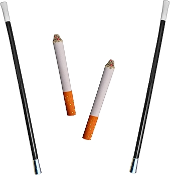 4E's Novelty Cigarette Holders and Fake Cigarettes with Smoke for Halloween and 1920s Costume Accessories