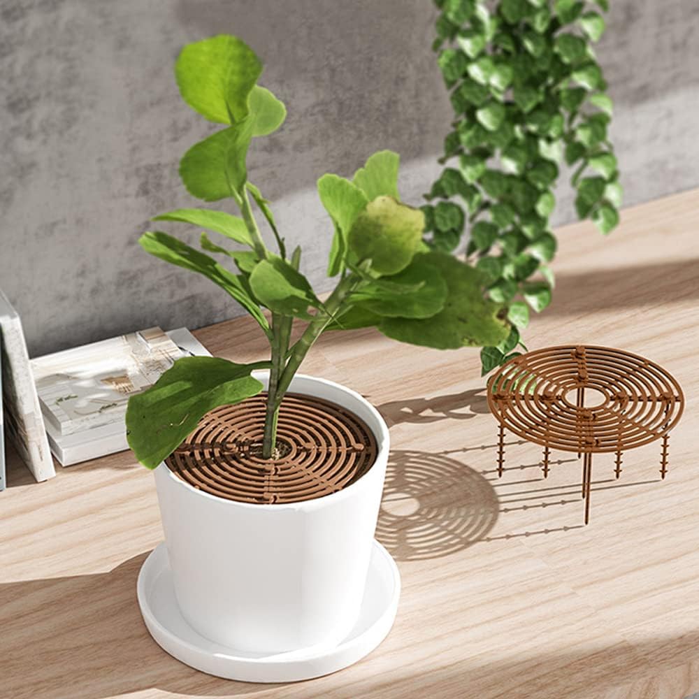 Protector De Tierra Para Macetas Con Clavos Para Macetas Gri | Cuotas