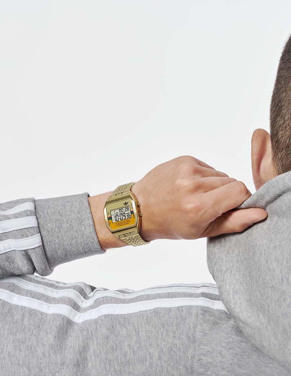 adidas Digital Zwei AOST23555 Herrenuhr in Gold