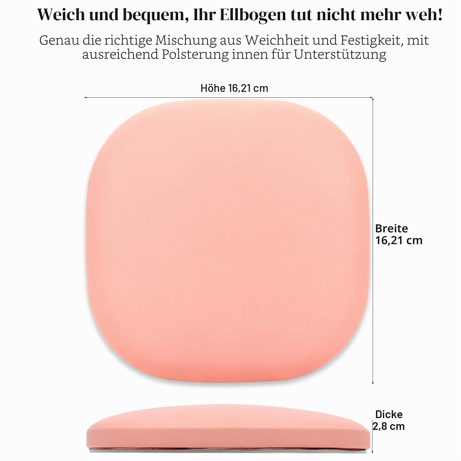 Nagel Armauflage Handkissen Nageldesign Handauflagen, Ellbogen Maniküre Hand Kissen Nagel Techniker Anti-Rutsch Nagel Pad Kissen Pad für Nagelstudio (Rosa)