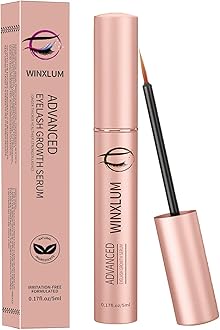 Premium Eyelash & Eyebrow Growth Serum, 5ML - Irritation-Free, Boosts Fuller, Longer, Thicker Lashes - Pink