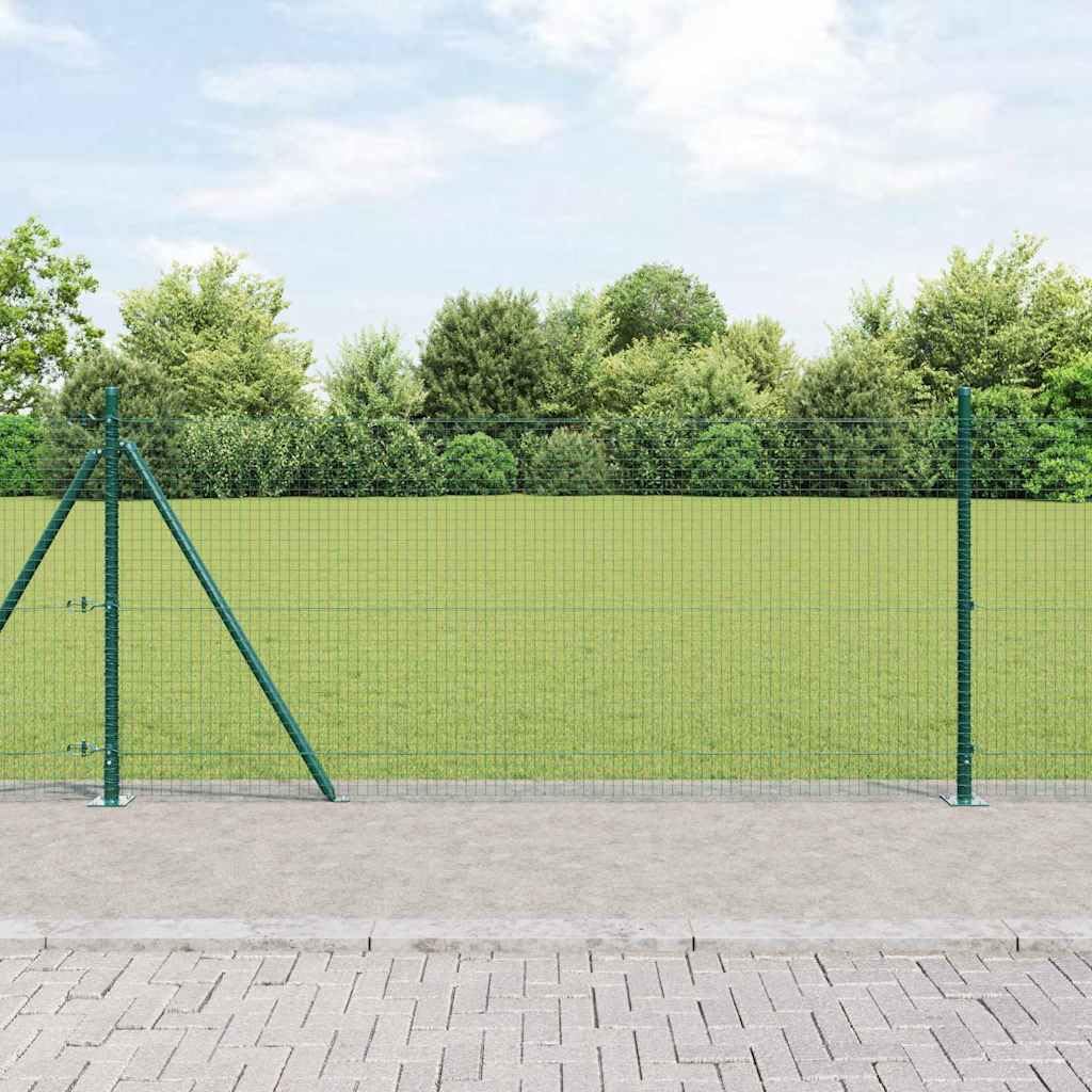 Robusto pali in acciaio per un uso a lungo termine, set di pali per recinzioni per un facile montaggio e design moderno, moderni pali per esterni e privacy, pali per recinzioni