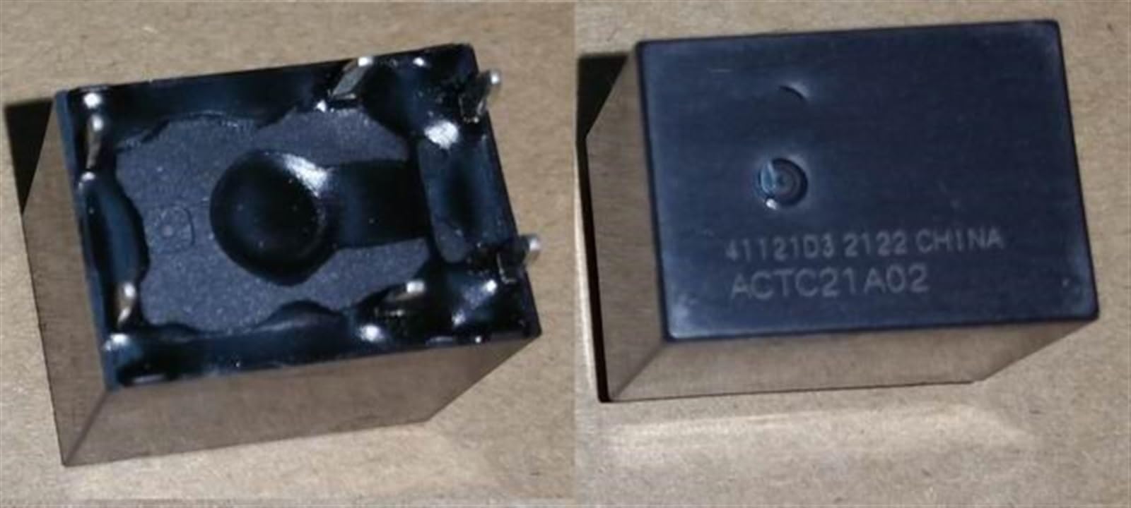 Relé 12V ACTC21A02 conmutación estable de 6 pines para placas PCB 2