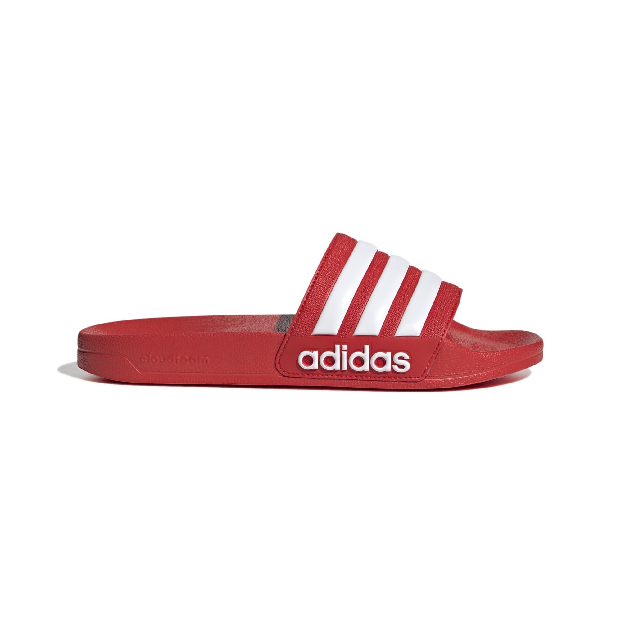 Adidas Unisex Rouge Slides Adilette Shower