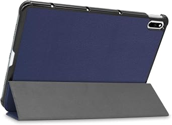 Kepuch Custer Case for Huawei MatePad 10.4" 2022 2020 BAH3-AL00 BAH3-W09 BAH4-W09 BAH4-AL10/Honor V6,Ultra-Thin PU-Leather Hard Shell Cover - Blue