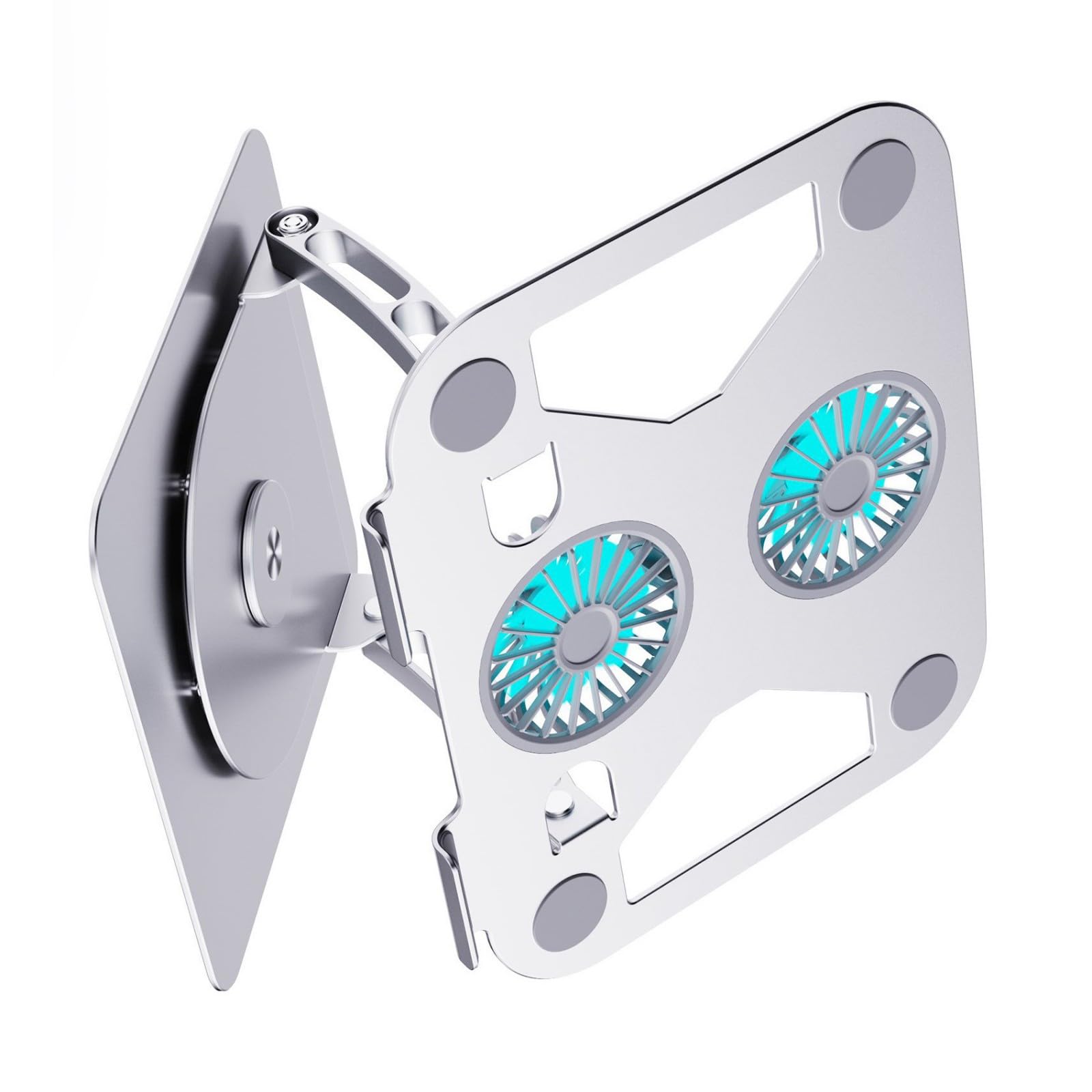 Soporte Ajustable Portátil 360 Grados Rotación Para Portátiles Y Tabletas Hasta 15 9 Pulgadas Con Rangos De Altura De 50 Mm 290 Mm Elevadores De Portátil De Altura