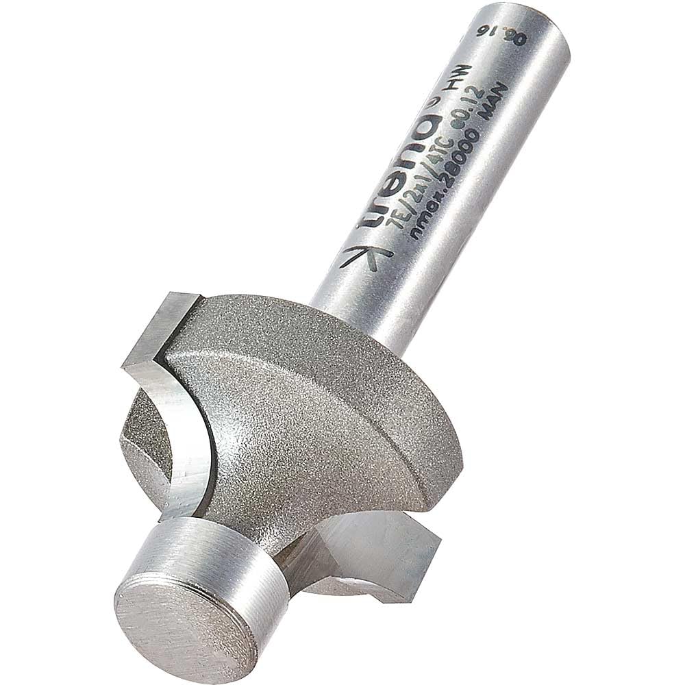 Trend Pin Guided Round Over Cutter Pk 1 7E/2X1/4Tc
