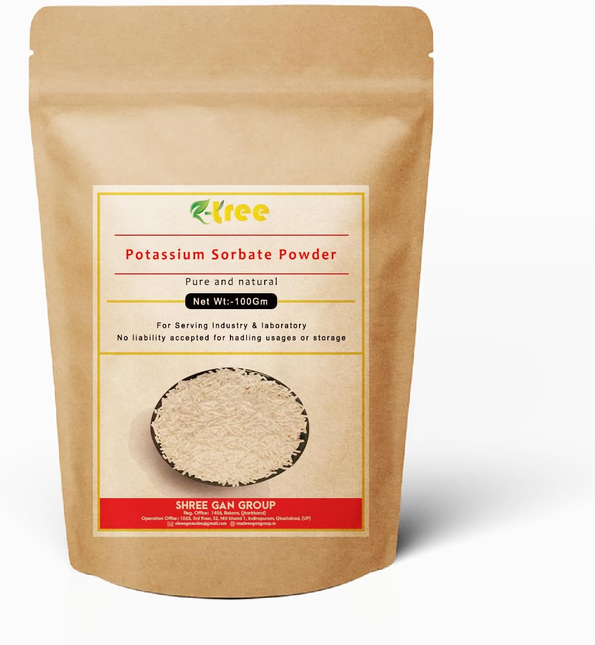 Potassium Sorbate 100gm pure, preservative Sorbate for cosmetics, personal care & Food Preservation natural organic Premium Potassium Sorbate โ Ultra Pure Food Grade Preservative | E202 | Anti-Fungal Powder for Food, Wine & Cosmetics โ Long Shelf Life (100g)