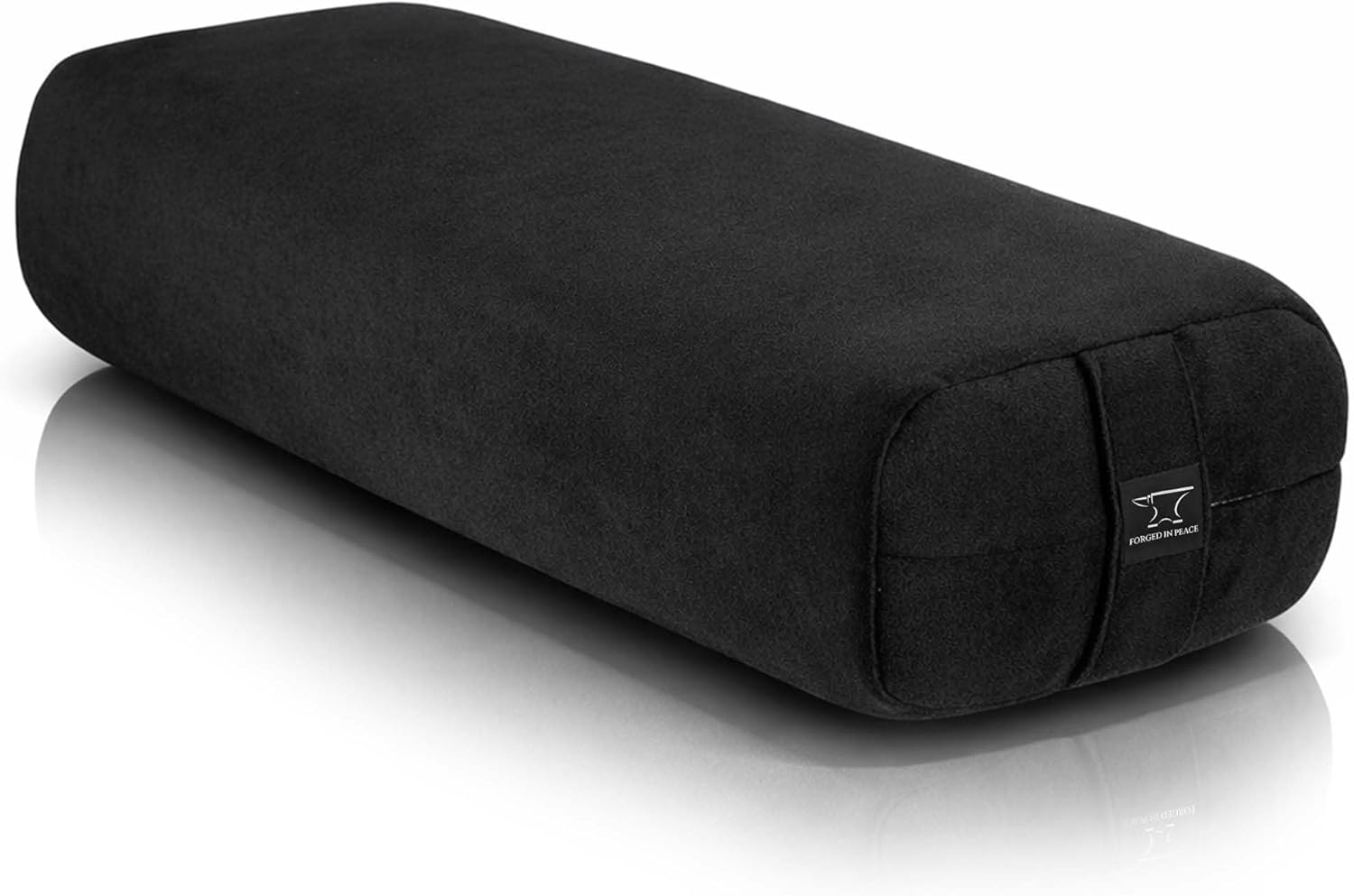 Men’s Yoga Bolster – Premium Support Cushion for Yoga, Meditation, and Restoration, Black