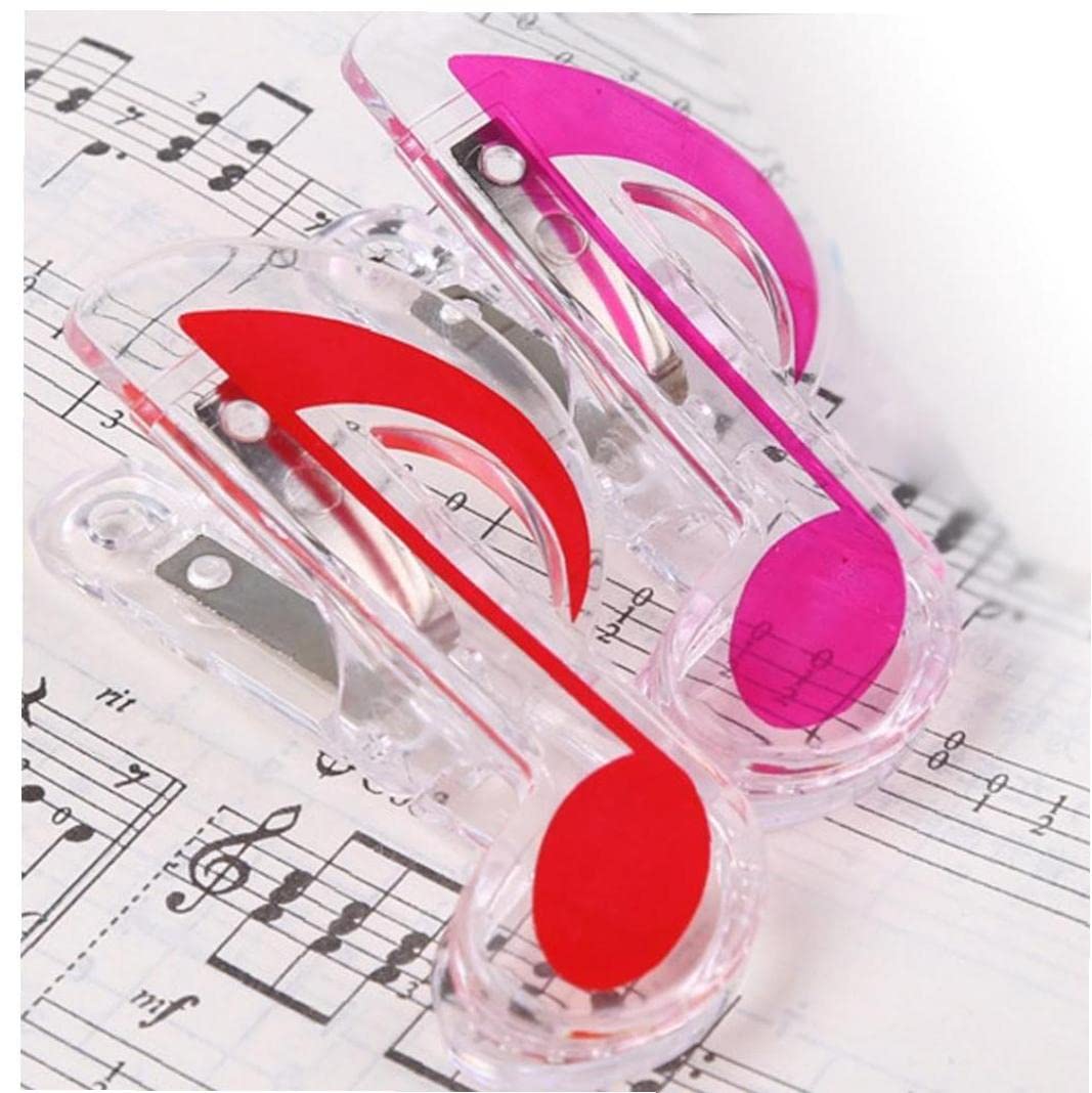Amazon.co.jp: 音楽 本 音符クリップ プラスチック ピアノ 音楽本
