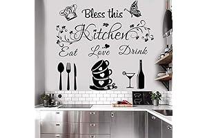 Kitchen Quote Wall Stickers: Perfect Kitchen Decor for Home and Beyond
