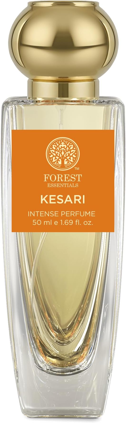 Forest Essentials Intense Perfume Lime Saffron Oudh | Natural Flower Scent | Lasts Through the Day