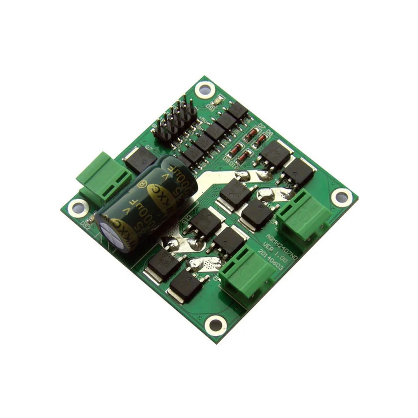 Placa de accionamiento de motor de 12 V y 24 V, módulo controlador de velocidad de motor de puente H, controlador de motor de rotación hacia adelante y hacia atrás Para puerta batiente, puerta corredi