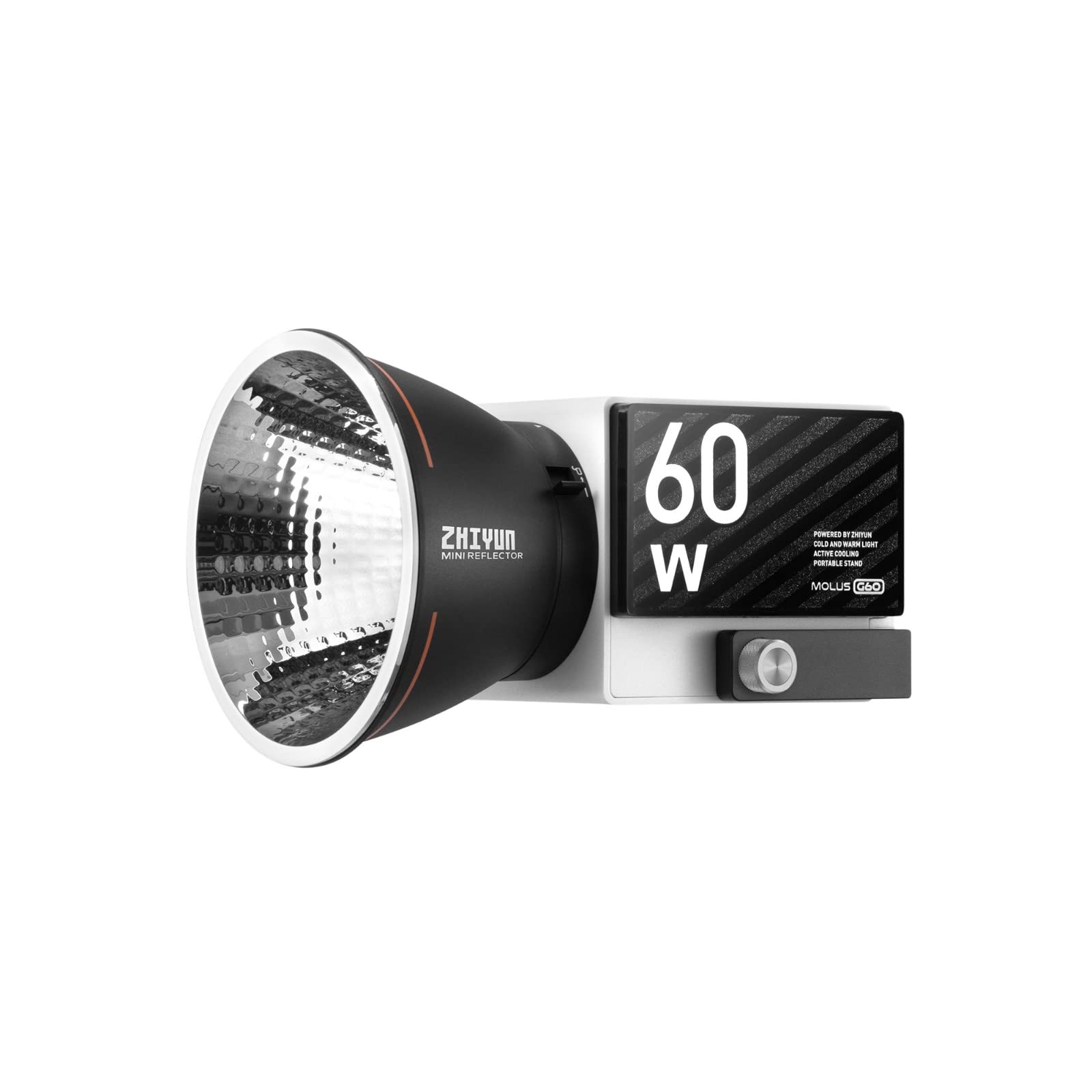 Amazon.com: Zhiyun Molus G60 Luz de video 60W Luz de estudio