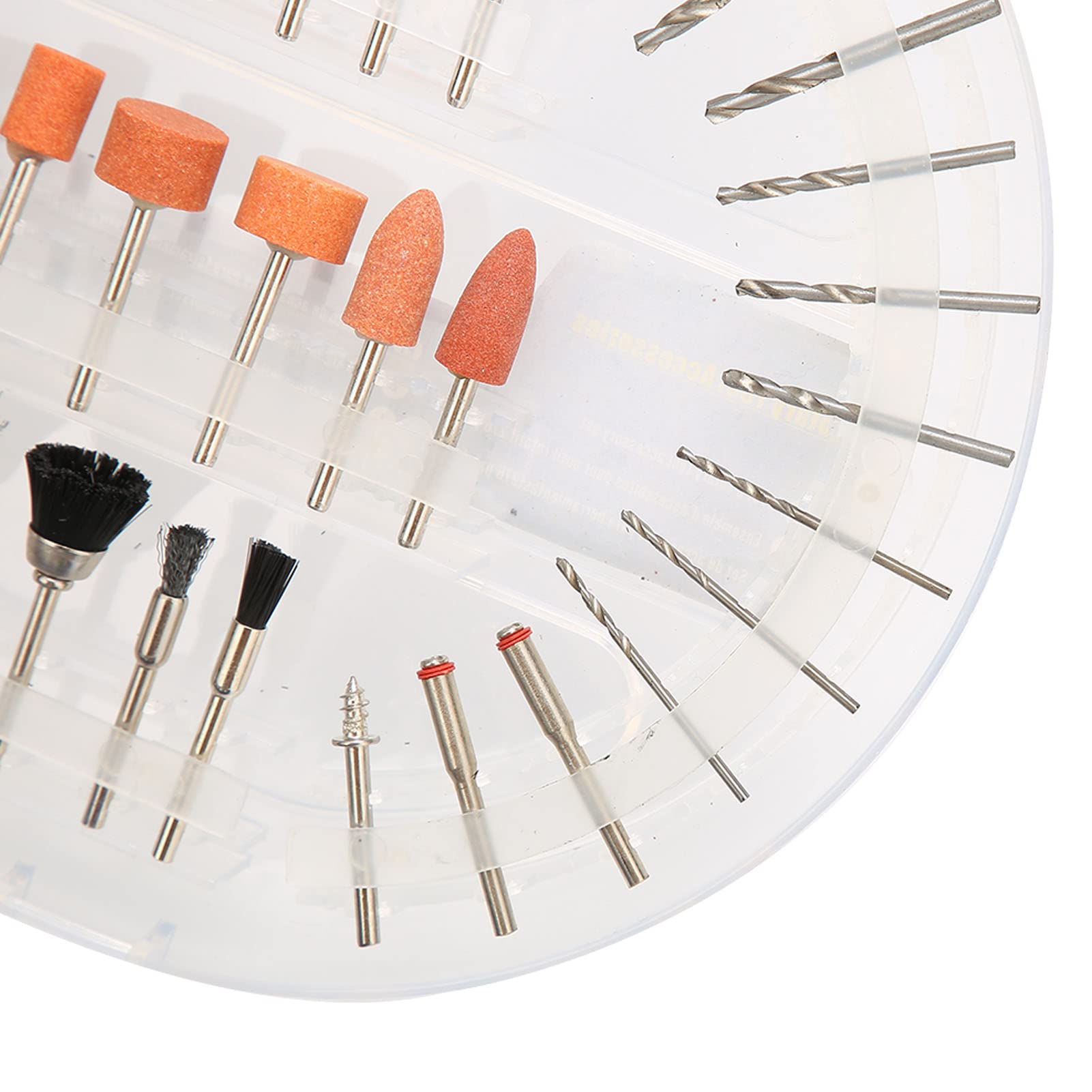 276pcs Kit de accesorios de herramientas rotativas 1/8in Shank Establecido para proyectos de mejoras para el hogar