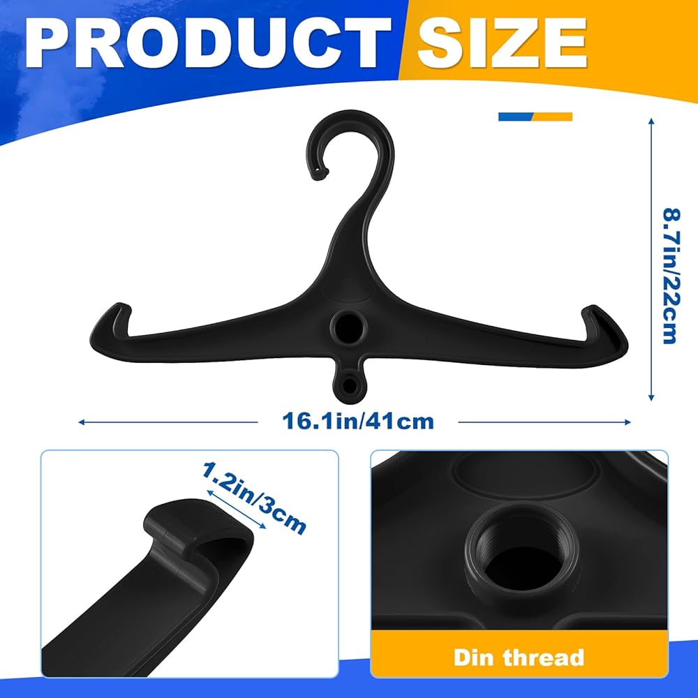 Amazon.com : FoldTier 6 Pcs Scuba Hanger BC Regulator Scuba Diving 