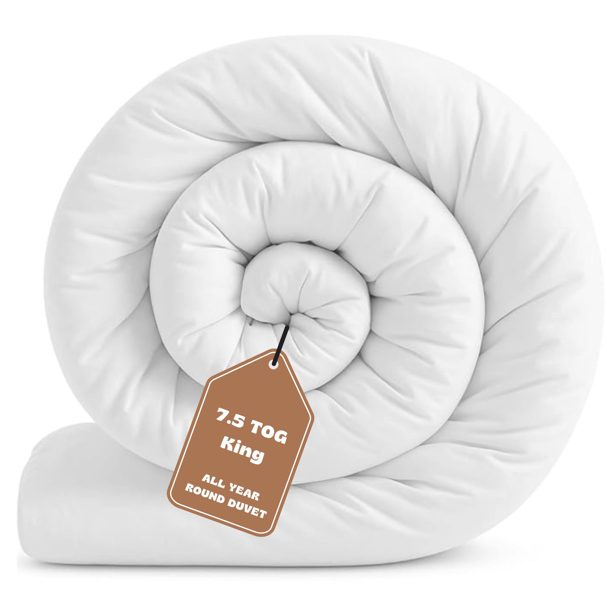 GG GONZALO GRACIA Double Duvet 10.5 Tog | Suitable for All-Year Round Duvet Double | Made in UK Quilt | Anti-Allergy, Breathable & Hollowfibre Filling Duvets (Double, 200x200cm) — view 23