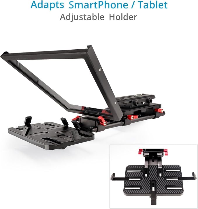 Kit Teleprompter Universal Proaim para Tablet/Smartphone/DSLR miniatura 3