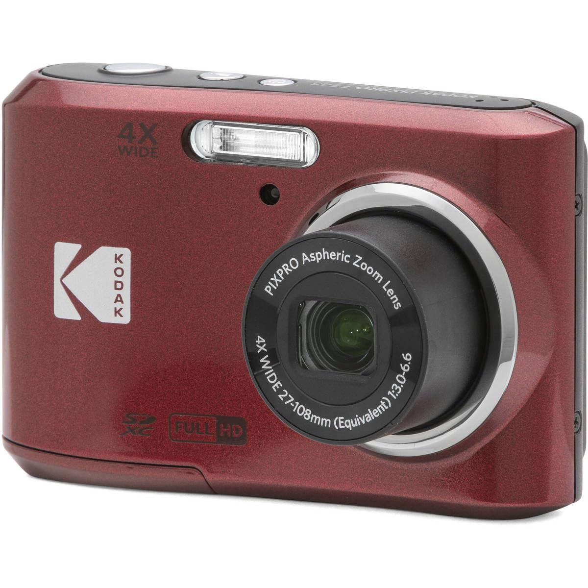 KODAK PIXPRO FZ45 レッド デジタルカメラ Amazon.com : KODAK PIXPRO Friendly Zoom FZ45 16MP Digital