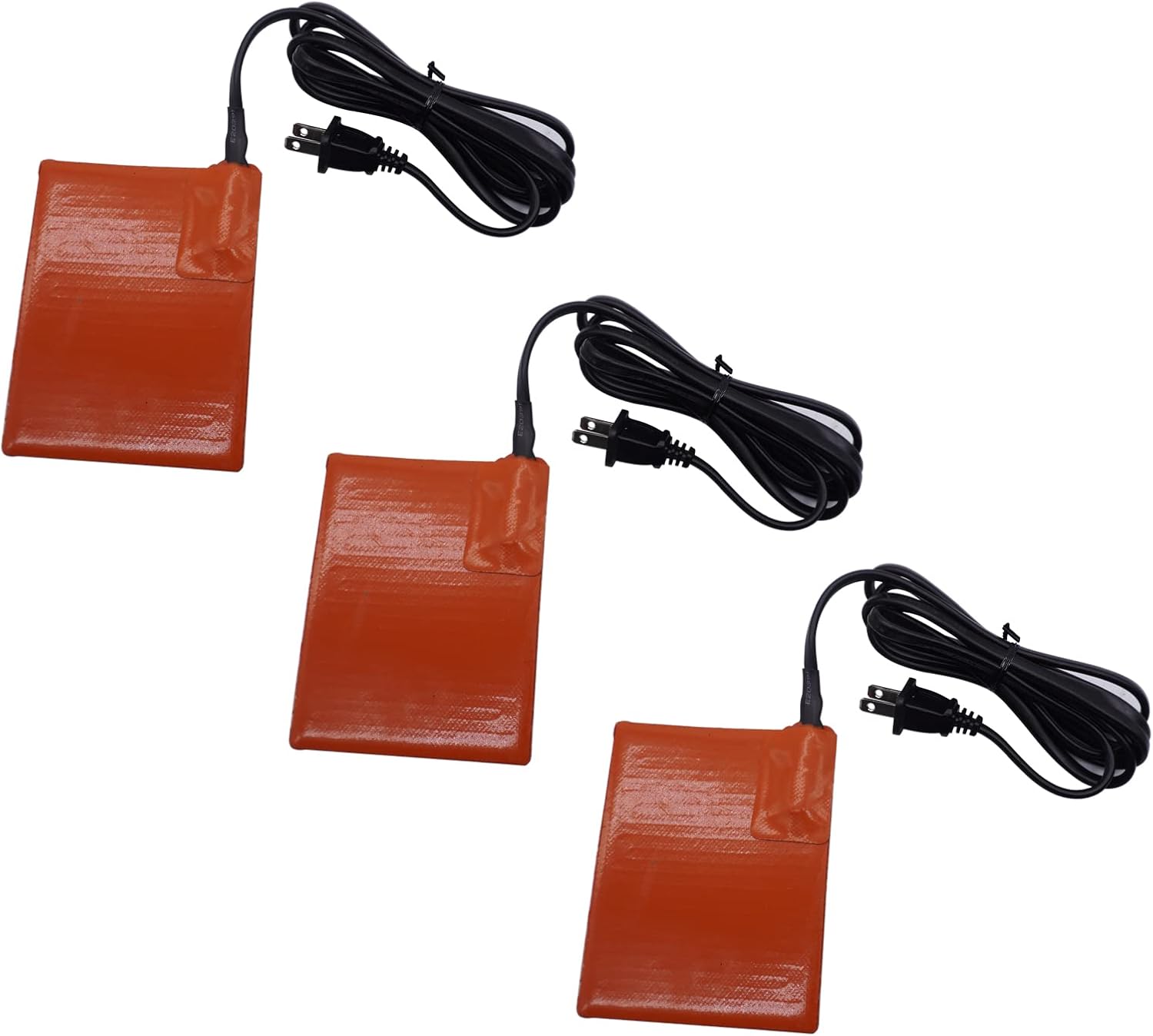 3 Pcs Engine Heater Pad Silicone Heater Pad，Car Truck Oil