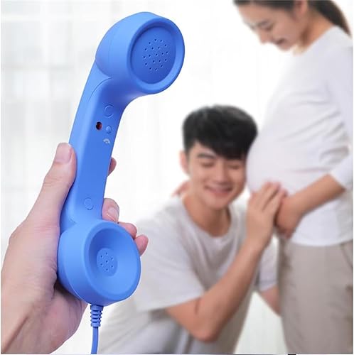 Miniatura 5 de Teléfono retro 2026, nuevo teléfono retro 2026 para iPhone, teléfono retro tipo C, teléfono con cable, receptor de mango fijo para celulares,