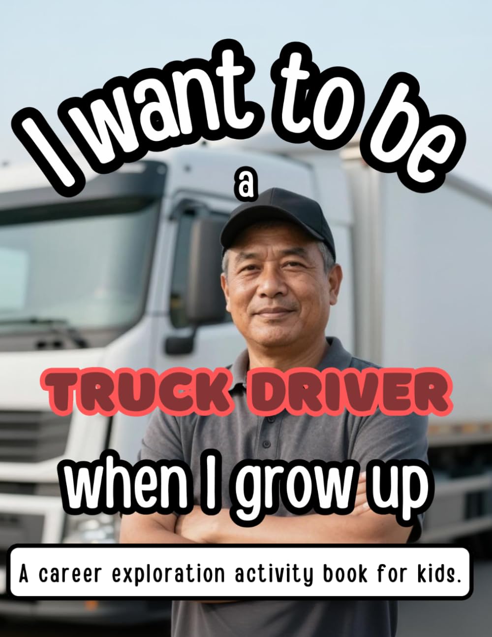I Want to be a Truck Driver When I Grow Up: A career exploration activity book for kids (I Want To Be A ... When I Grow Up!)