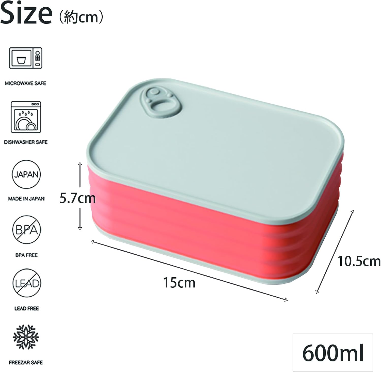 Takenaka Eatcan Lunch Box OR T-46635