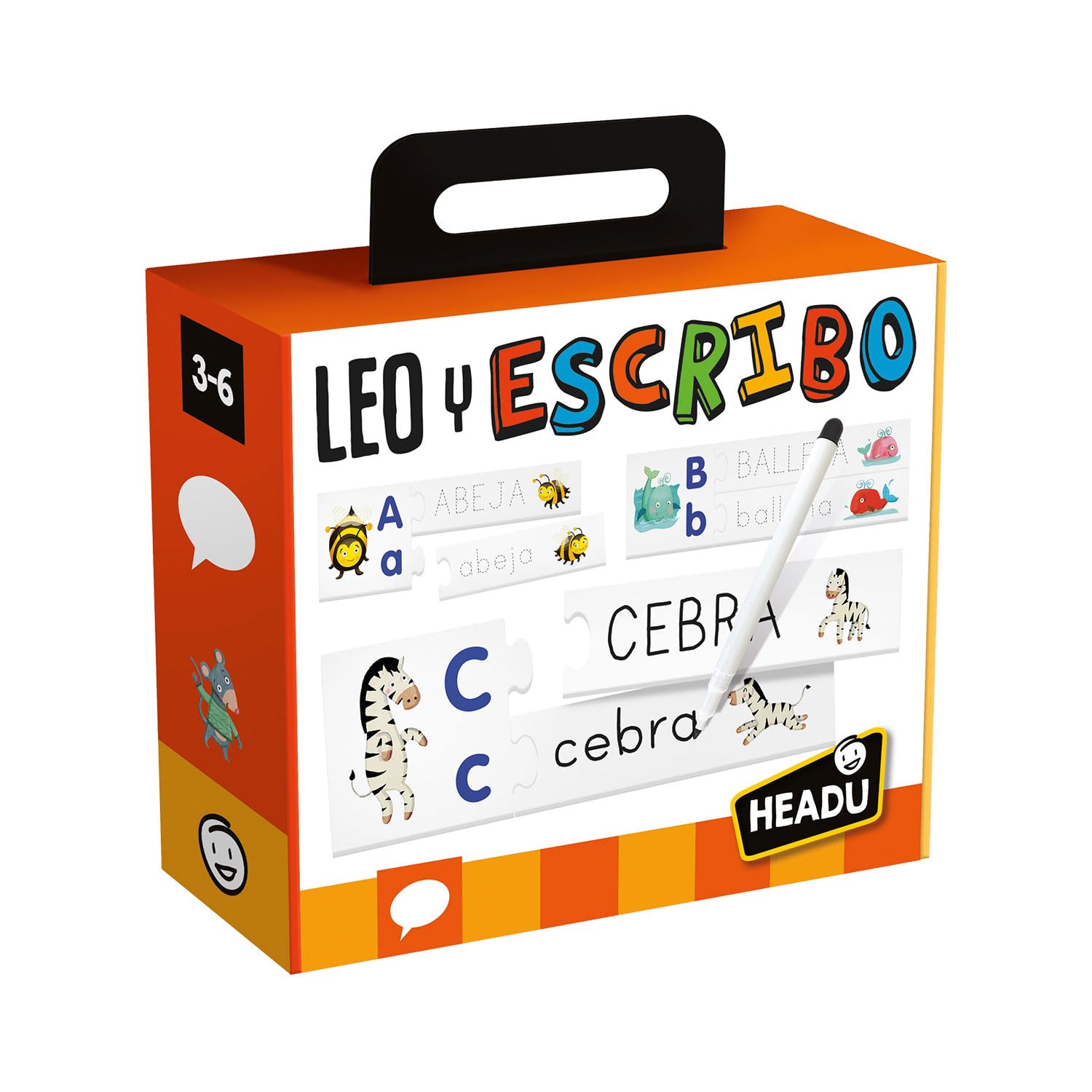 Headu - Leo Y Escribo | Juegos Niños 3 Años O Más | Juegos Educativos Niños 3 Años A 6 | Aprender A Leer | Yo Aprendo A Leer Y Yo Aprendo A Escribir