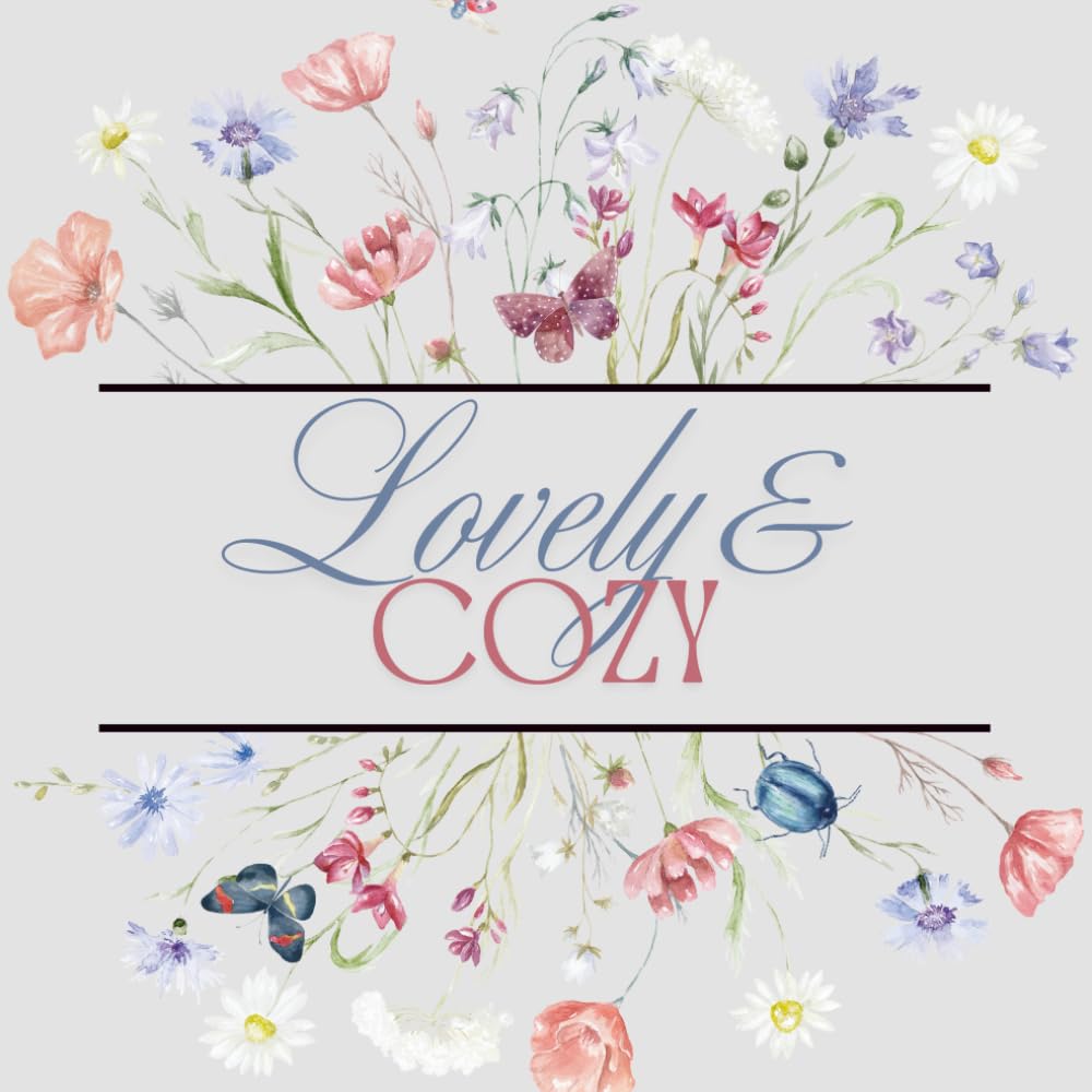 Lovely and Cozy Coloringbook: Malbuch