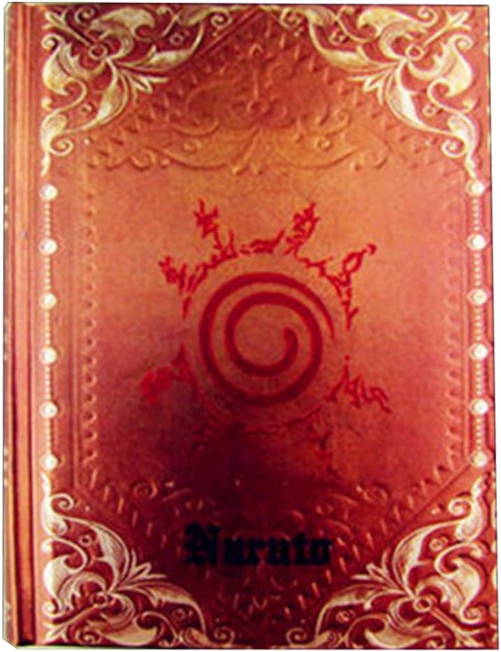 Anime Naruto Magic Notebook Cosplay Hardcover Magic Cover Diary Journal Notebook