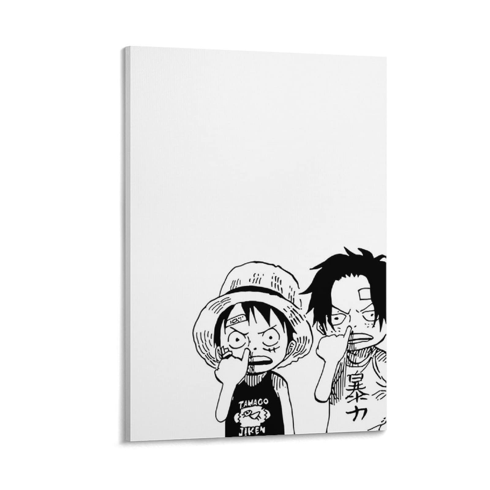 Amazon.co.jp: HD アニメ ポスター ワンピース パネル ルフィ エース 1 