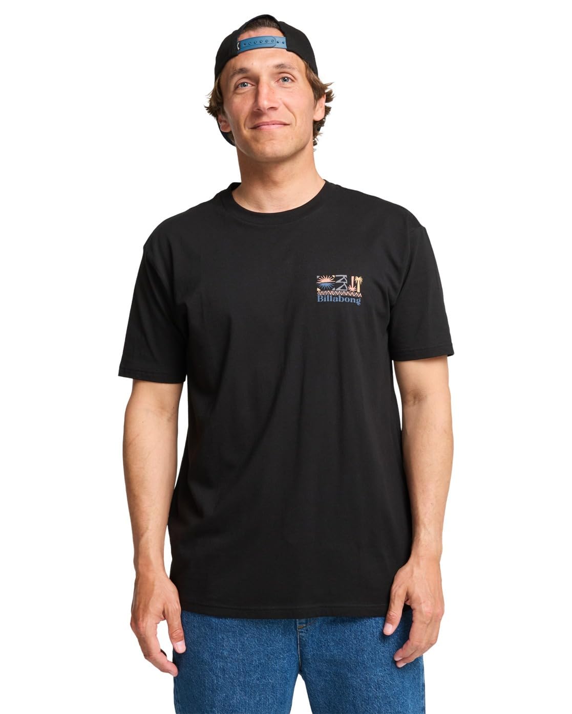 Billabong Short-Sleeved T-Shirt Segment SS Men's Black S