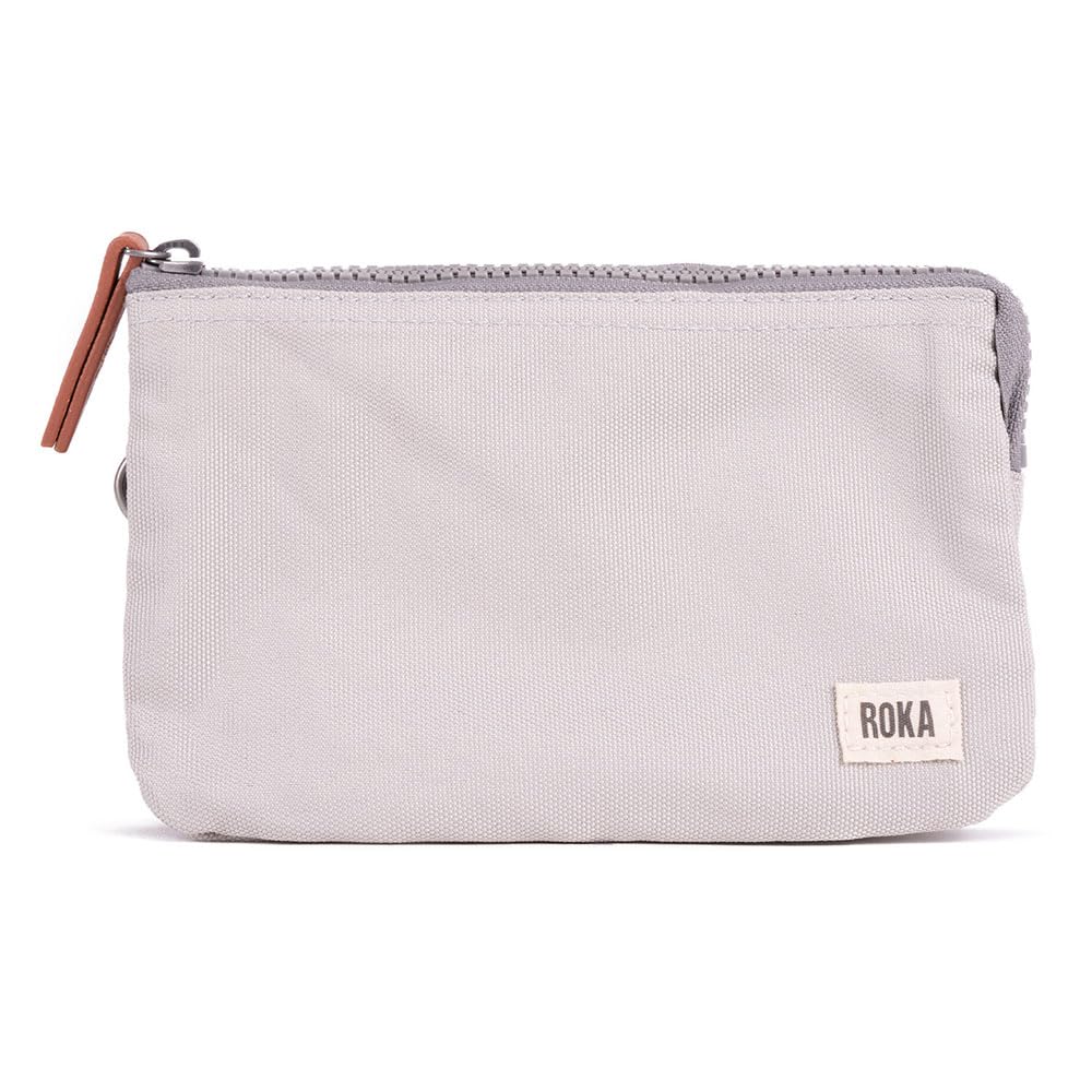 Roka London Carnaby tamaño M: bolsa sostenible turquesa de gran utilidad 8