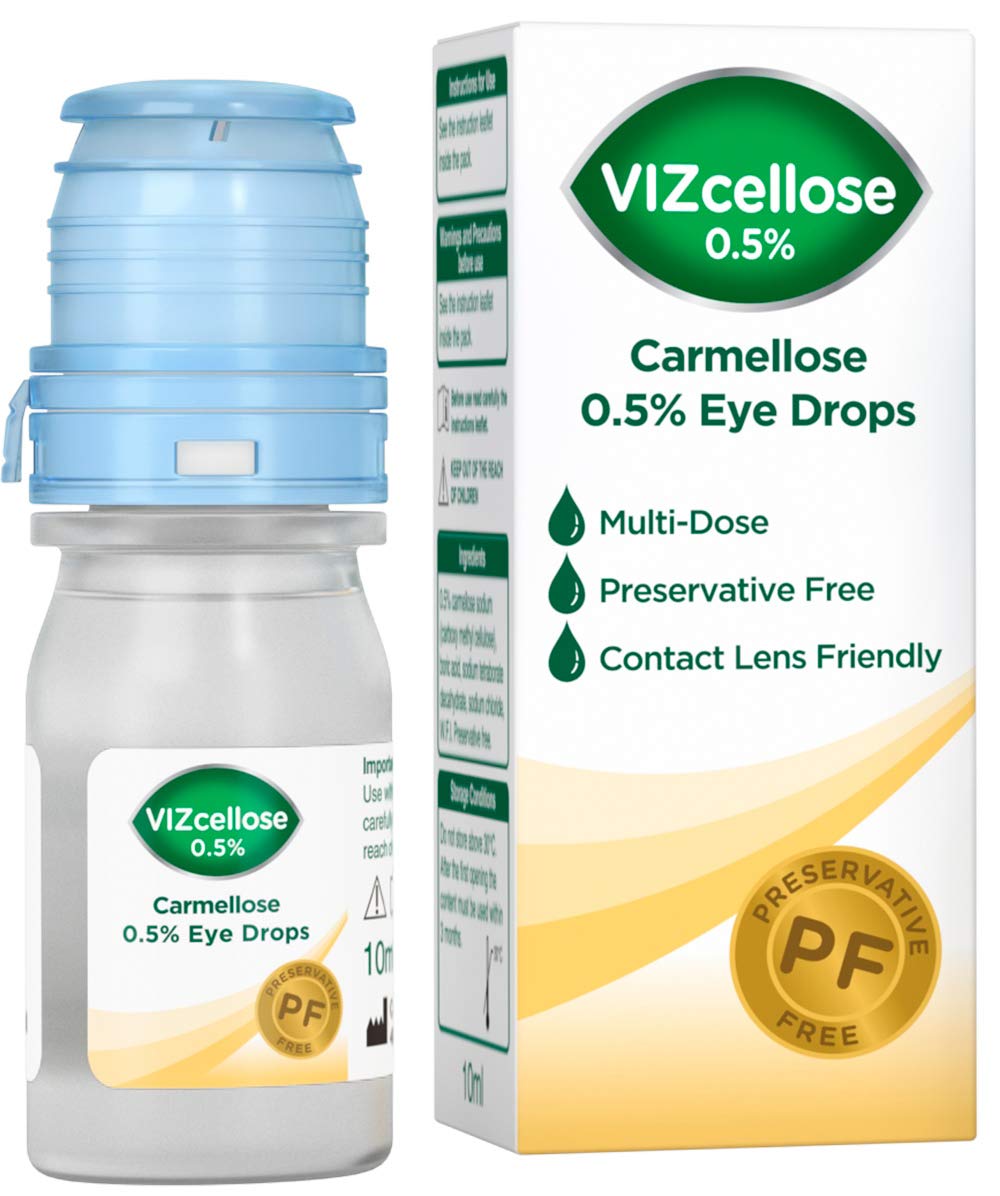 VIZcellose 0.5 Carmellose Eye Drops