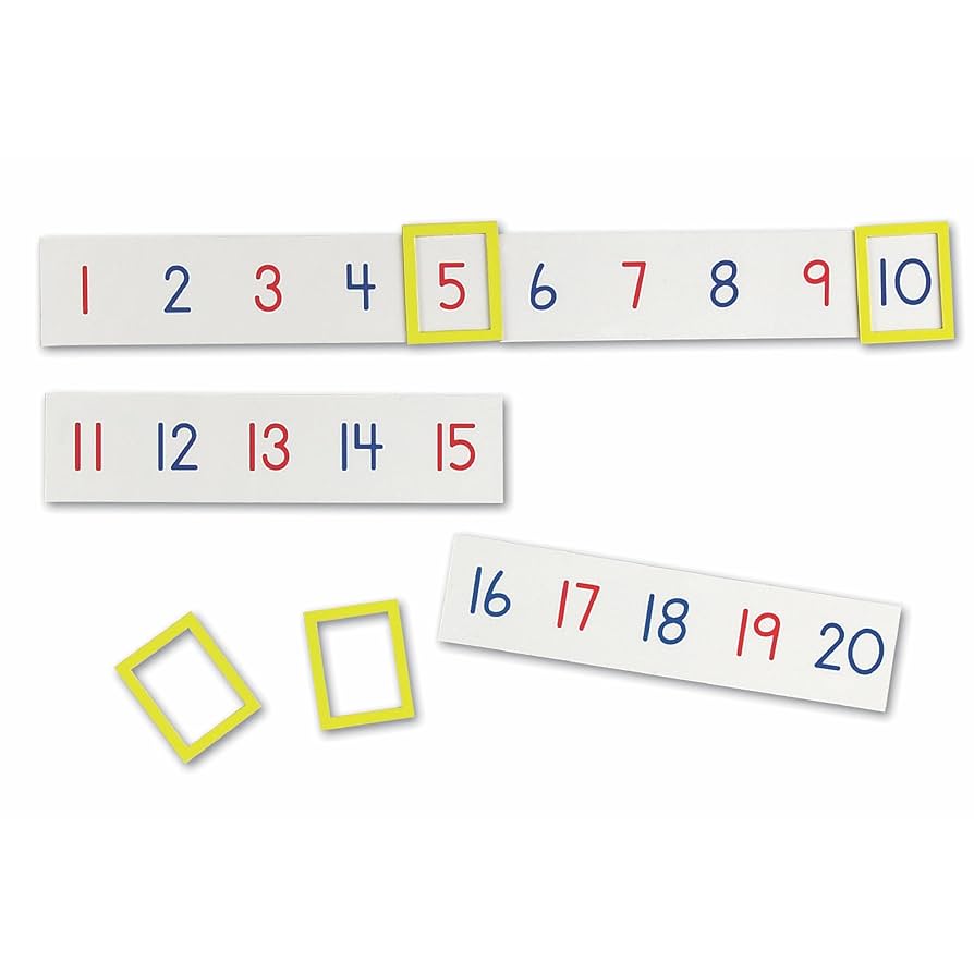 Amazon.com: Learning Resources Magnetic Number Line 1-100