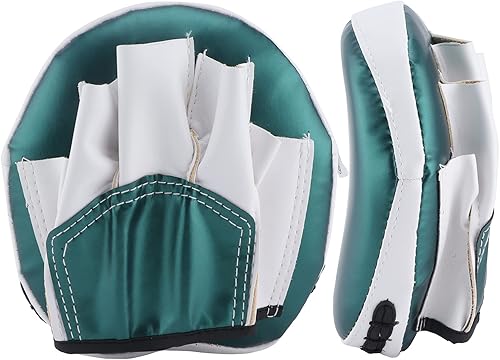 BORDSTRACT Mini manoplas de enfoque, almohadillas de boxeo micro de poliuretano, 1 escudo de golpe de enfoque, almohadillas de mano para kickboxing,