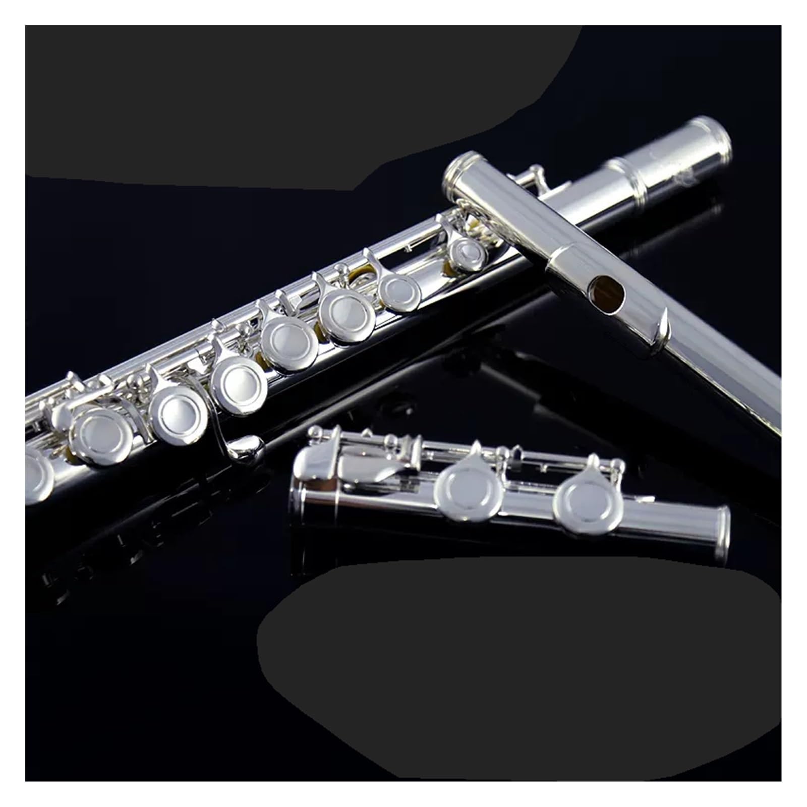 flauta de instrumento musical Flauta de nivel básico para principiantes flauta de banda de escuela primaria con 16 obturadores