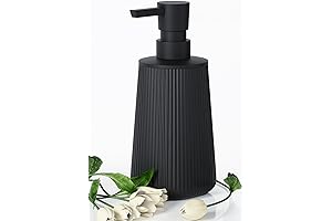 Matte Black Soap Pump Dispenser for Kitchen Bathroom