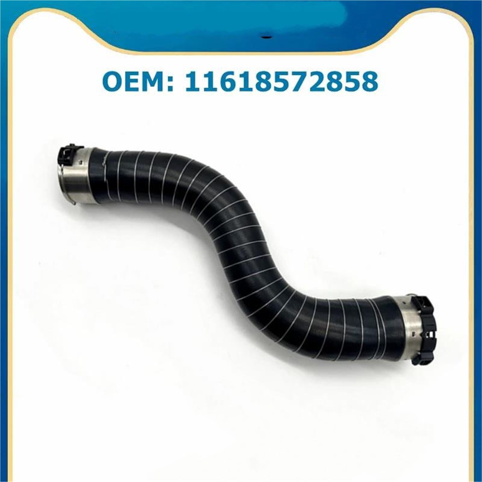 Compatibile con BMW per G30 G31 520D 520DX 11618572858 Tubo Collettore di Aspirazione Intercooler Tubo per Turbo Tubo Aria di Carica Tubi Radiatore Ricambi Auto Tubo dell'Acqua radiatore