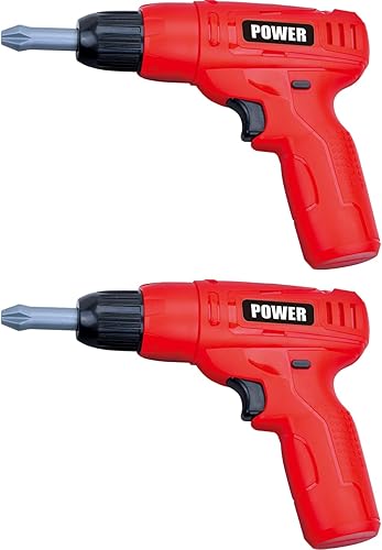 Miniatura 7 de PowerTRC Juego de herramientas eléctricas para niños con 3 brocas intercambiables con sonido y movimiento  Juego de simulación  Herramientas para