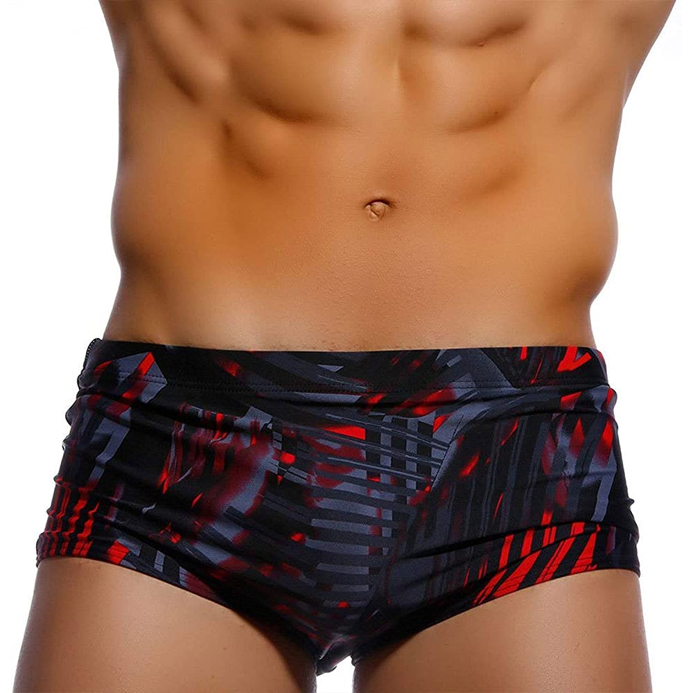 LikeJump Herren Schwimmhose Wassersport Badehose Männer Schwimmen Slip Surfshorts Badeanzug Trunk Badeshorts