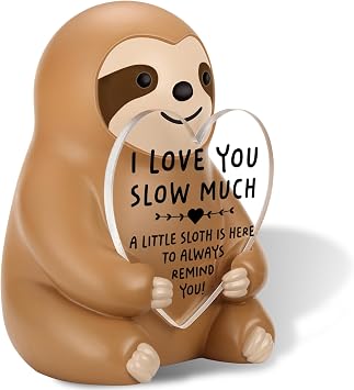 Anniversary Decor Sloth Gifts for Men Women Him Hunsband