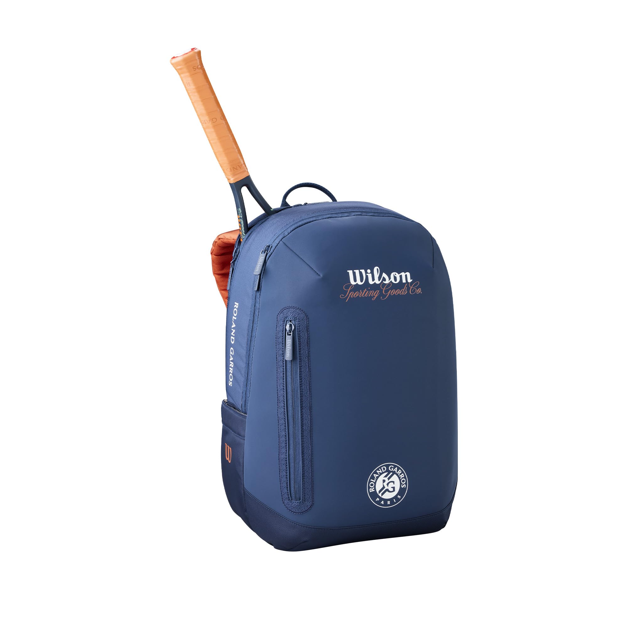 Wilson Roland Garros 2026 SESSIONSOIRE Tennisschlägertasche für 2 bis 9 Schläger (basierend auf mittleren Schlägern)