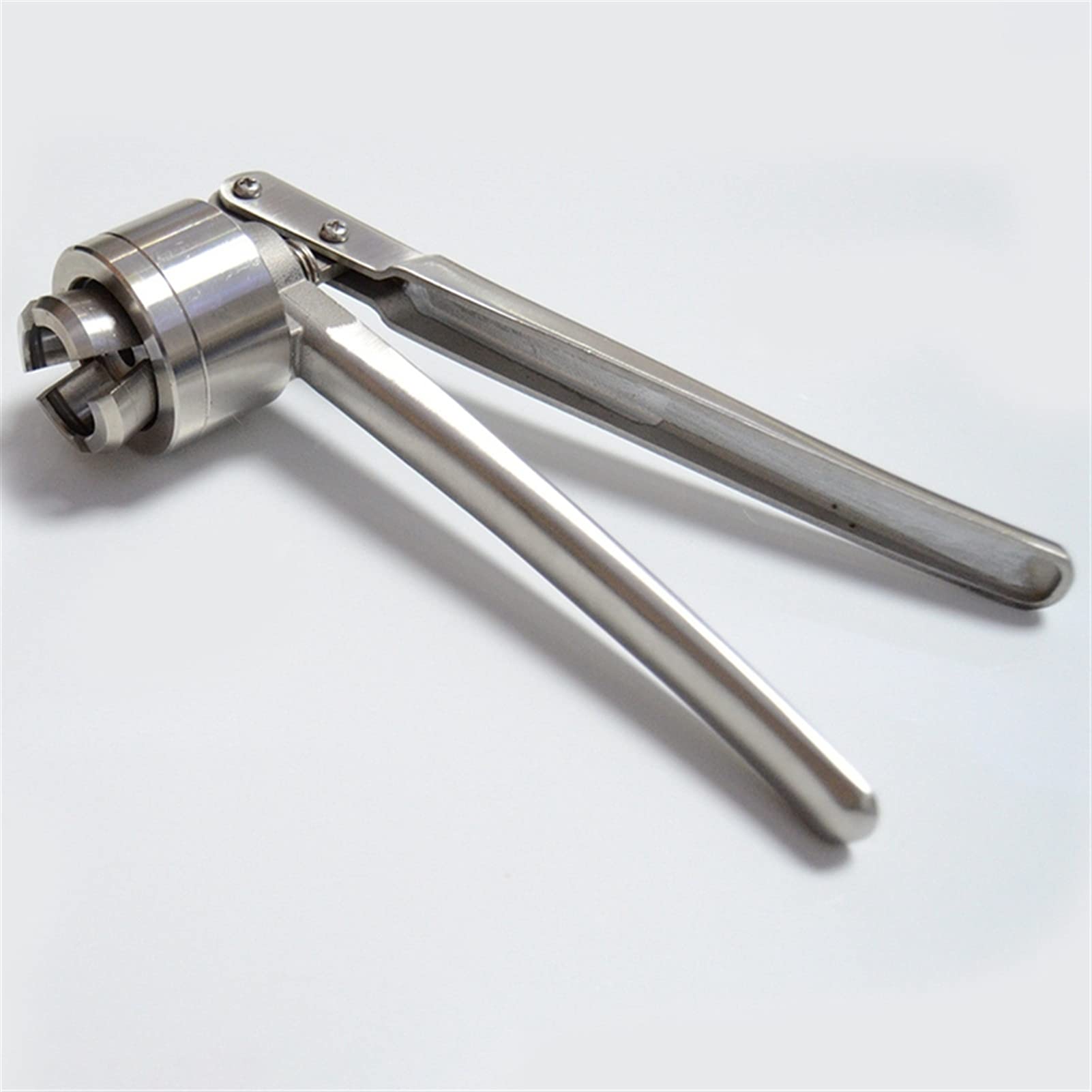 Edelstahl-Hand-Manuelle Vial-Crimper-Hand-Dichtungsmaschine zum Crimpen von 20 mm Drehen Sie die Kappen for Aluminium aus Kunststoff