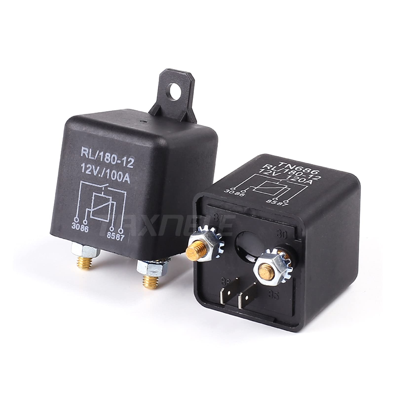 AQHYEBNSR 1PC High Current Relay Starting relay 200A 100A 12V/24V Power Automotive Heavy Start Car