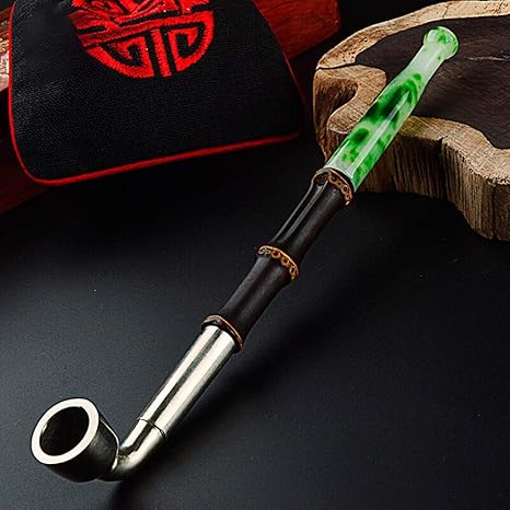 Amazon Co Jp パイプ タバコ 繊細な繁体字中国語ジェイドたばこ パイプパープル竹インレイは6ギフトアクセサリー7センチメートルを有するロッドを煙 たばこ愛好家に不可欠 Color Tradition Size 15x2x3cm 腕時計