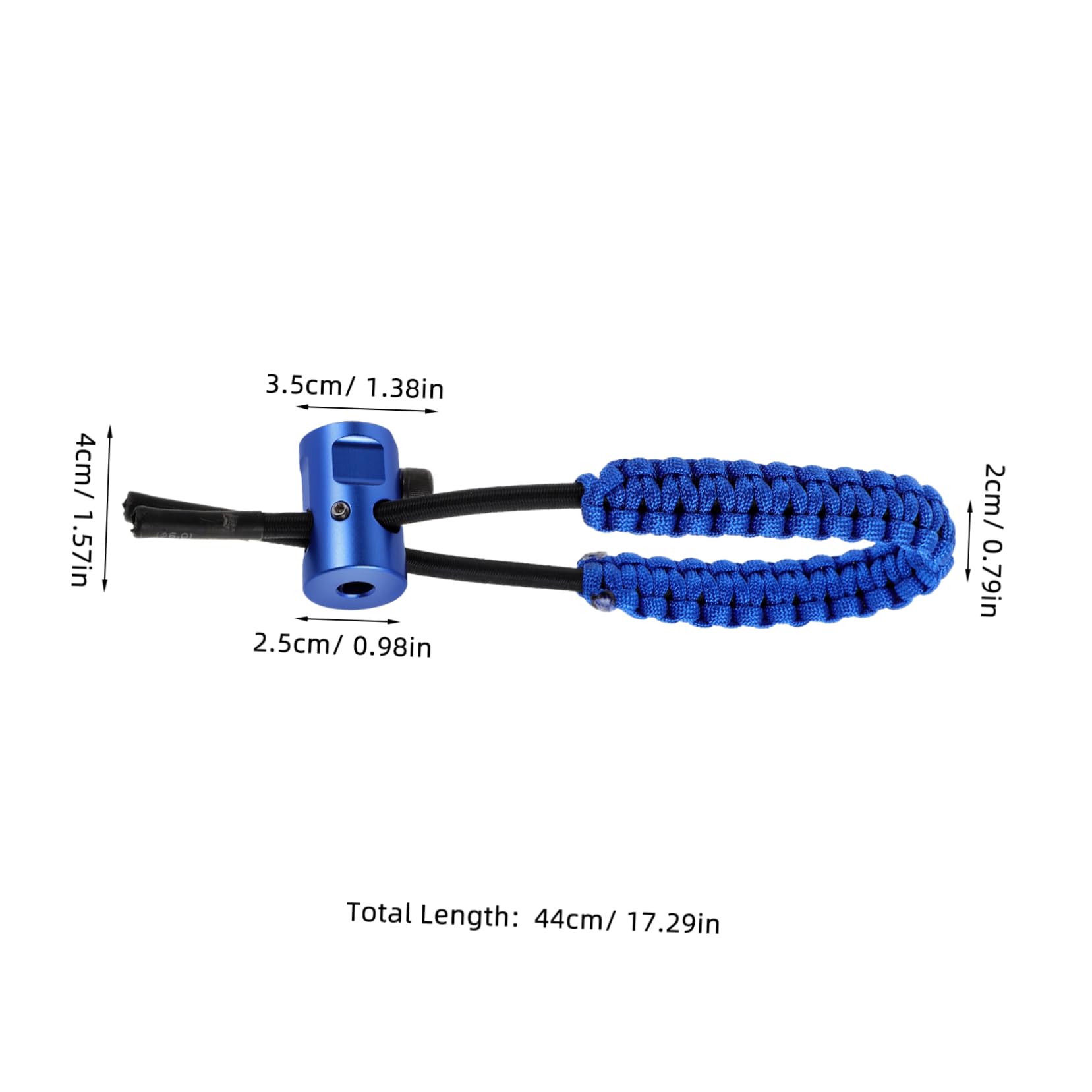 TOYANDONA Alloy Bow Wrist Strap Sling Strap Compound Bow Wrist Strap Nylon Wrist Sling