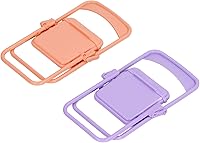 Vista 2 de Oumefar 20 soportes plegables para teléfono para silla, mini silla de color vibrante, plegable, plegable, soporte de teléfono móvil para escritorio