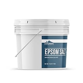 Earthborn Elements Epsom Salt 2 Gallon Bucket, Magnesium Sulfate, Soaking Solution
